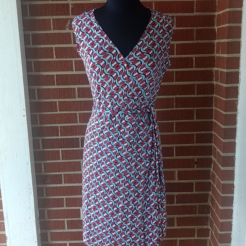 Sleeveless Wrap Dress Size M